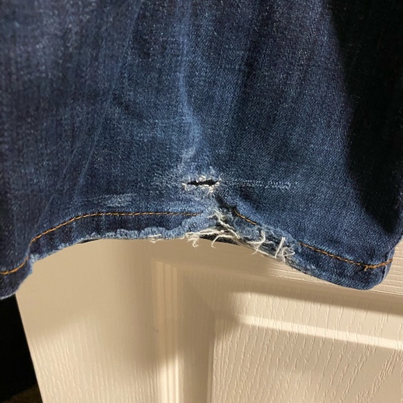 Joe’s Maternity Jeans W 33 A Pea In the Pod Dark Blue Socialite - Picture 4 of 6